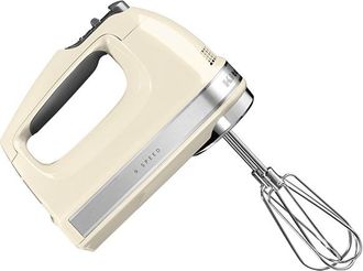 KitchenAid Batidora De Mano Kitchenaid 5khm9212 De 9 Velocidades. Color: Crema Brillante