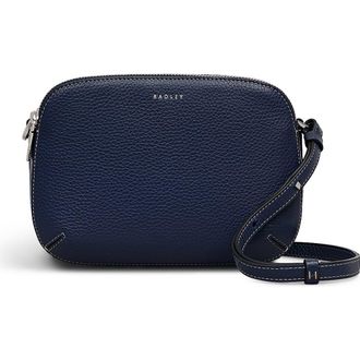 Radley London Dukes Place Medium Ziptop Crossbody Bag in Naval at Nordstrom