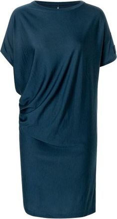 super.natural Yoga Loose Bio Jersey Dress Kleid f&uuml;r Damen | blau
