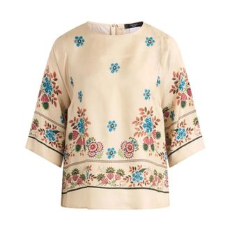 Max Mara Blouses, female, Multicolor, Size: XS Wkdsamba Blouse