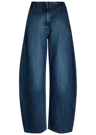 Esse Studios Meki Cocoon Barrel-leg Jeans - Blue - 8 (UK8 / S)