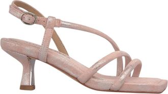 Alma En Pena Cross-Structure Sandal - Dames - Sandalen met hakken - Roze - 37 EU - Schoenen