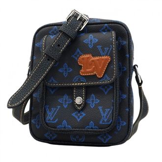 Louis Vuitton Blue Shoulder Bag (Pre-Owned)