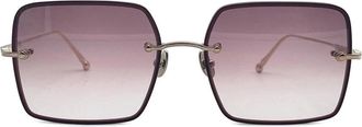 Matsuda Zonnebril - unisex - Zonnebrillen - Roze - 55 MM - Accessoires
