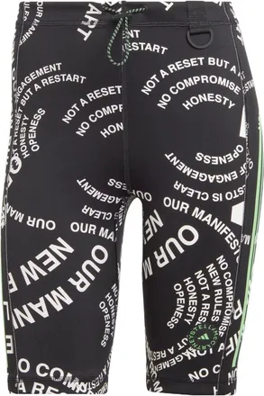 adidas (WMNS) adidas by Stella McCartney TrueCasuals Scuba Short Black White HR4402