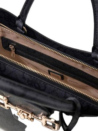 Guess Janie Satchel Bag - Black