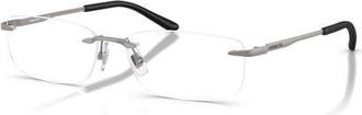 Arnette 58mm Rectangle optical glasses in Grey at Nordstrom