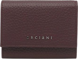 Orciani Zachte Kleine Leren Enveloppe Portemonnee - Dames - Portefeuilles - Rood - ONE Size - Leer - Accessoires