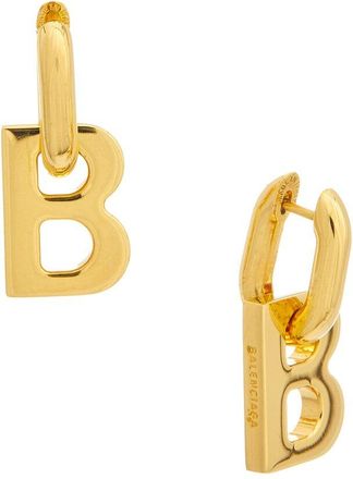Balenciaga B Chain Earrings
