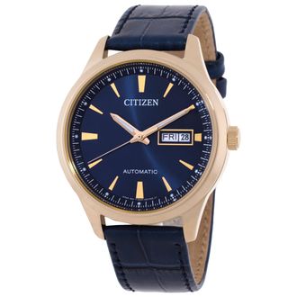 Citizen Mechanical Automatic Blue Dial Mens Watch NY4063-01L
