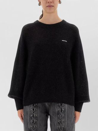 Rotate logo-jacquard sweatshirt