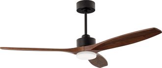 Forlight Forlight - Ventilador De Techo Stem Evo, &Oslash;1320mm, Motor Dc Silencioso, 30w + 20w Led, Led Integrado, Cct Seleccionable, 3000k - 4000k - 5000k, Regulab
