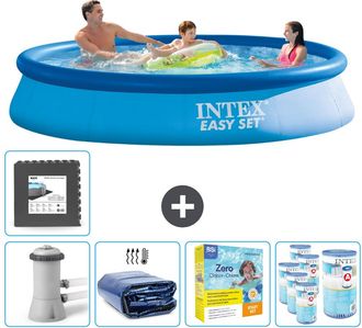 Intex Piscina Easy Set Redonda - 366x76 Cm - 8-piezas Scb24