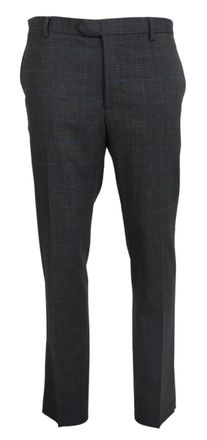 Bencivenga Checke Wool Dress Formal Mens Pants