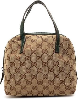 Gucci Pre-owned Gucci Mini GG Canvas Balthus Tofu Bag Ladies NVXAOW0PP0H3DW9E