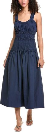 Stella + Lorenzo Smocked Maxi Dress