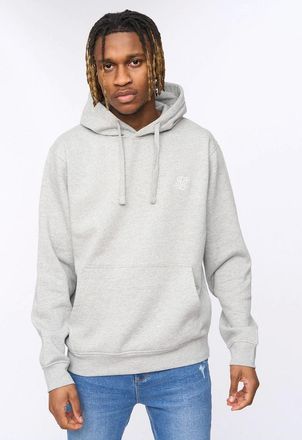 Sik Silk Mens Logo Hood - Grey - Size: 2X large
