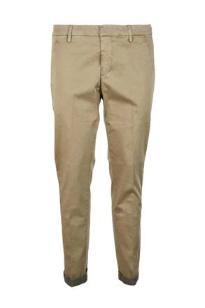 Dondup Brown Slim Fit Trousers