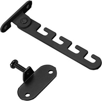 OEM Limitadores De Ventana Ajustables Con Funci&oacute;n De Inclinaci&oacute;n - Material: Acero Al Carbono, Color Negro, 1 Unidad