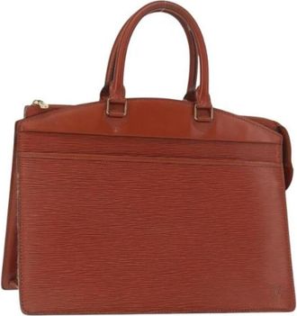 Louis Vuitton Pre-owned Vintage Handtas - Dames - Vintage Handtas - Bruin - ONE Size - Leer - Vintage