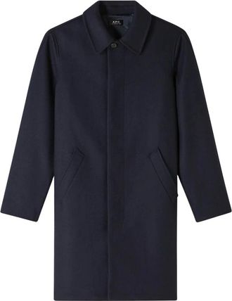 A.P.C. A.p.c., Jassen, Heren, Blauw, L, Wol, Auster Mac