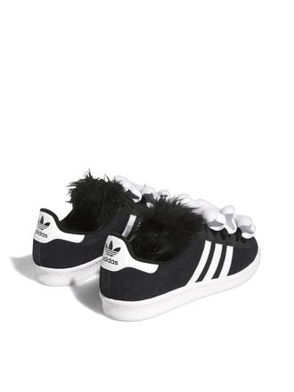 adidas Mens Campus 80 X Jeremy Scott Bones Sneakers Black Shoes >