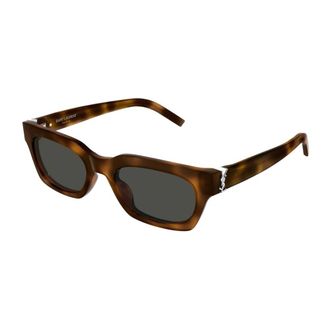 Saint Laurent M175 Zonnebril - Dames - Accessoires - Bruin - Maat: 52 MM