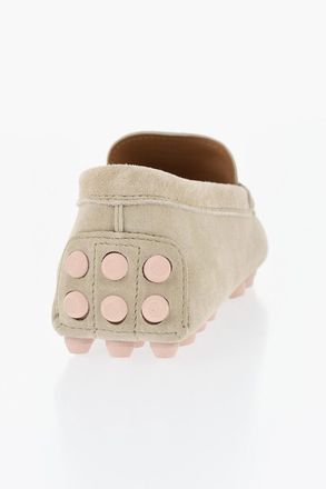 Tod's Mocassini Penny in Suede con Gommini Tods