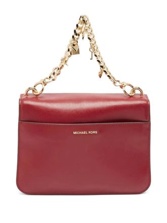 Michael Kors leather shoulder bag - Red