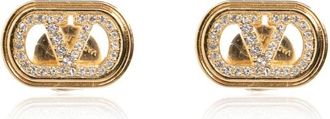 Valentino Garavani Ovalette Oorbellen - Dames - Oorbellen - Geel - ONE Size - Accessoires