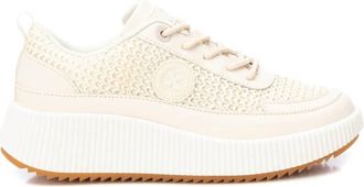 Xti Womens Trainer Sneakers In Beige