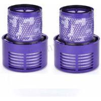 OEM Accesorio De Limpieza - Paquete De 2 Filtros De Repuesto Para Dyson Cyclone V10 Animal/absolute/motorhead/total Clean - 96908201 - Crezuo