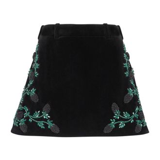 Balmain Mujer, Faldas, Negro, Talla: S