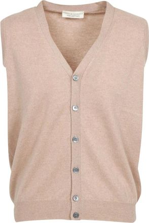 FILIPPO DE LAURENTIIS Heren, Truien, Beige, Maat: M Wol