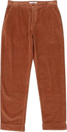Edmmond Studios Jorge Pant - Heren - Straight fit broeken - Bruin - XL - Katoen - Broeken
