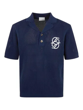 Dr&ocirc;le de Monsieur Maille Monogramme Polo Shirt