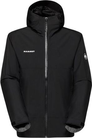 Mammut Treeline Hardshell Hooded Jacket Regenjacke f&uuml;r Herren | schwarz