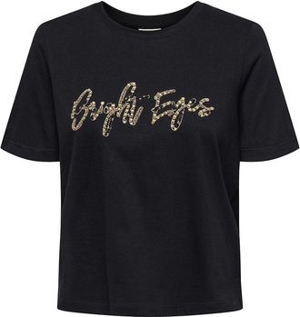 Jacqueline de Yong T-shirt met korte mouwen