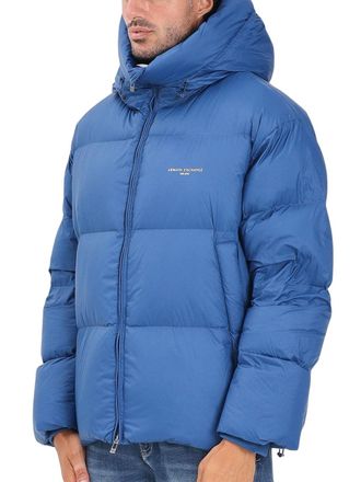 A|X Armani Exchange Down Jacket - Light Blue
