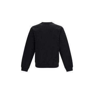 Valentino Mens Black Cotton Sweatshirt Clothing