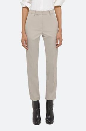 Helmut Lang Slim Fit Virgin Wool Pants in Sand at Nordstrom Rack, Size 12