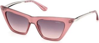 Guess Cat-Eye Zonnebril - Dames - Zonnebrillen - Roze - 53 MM - Accessoires