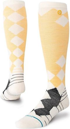 Stance Dymound Ul Wool Snow Womens Crew Cut Socks Shoes Cream : MD (Womens Shoe 8-10.5), Merino/Nylon/Terry
