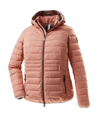 Stoy Steppjacke STOY STS 17 WMN QLTD JCKT, Damen, Gr. 46, orange (koralle), Oberstoff: 100% Polyester, Futter: 100% Polyester, Wattierung: 100% Polyester, 