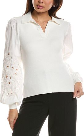 Elie Tahari The Evelina Top