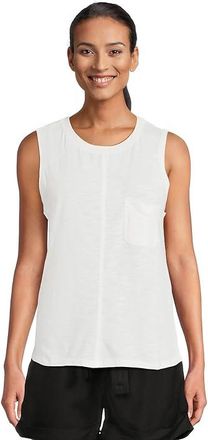Sanctuary Nonstop Tank Womens Clothing White : SM (US 4-6), Cotton/Rayon