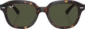Ray-Ban Erik Green Square Unisex Sunglasses RB4398 902/31 53