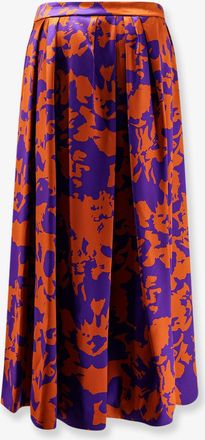 Dries Van Noten Gonna Soni in viscosa stampata - DRIES VAN NOTEN - gender_Woman