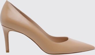 Stuart Weitzman D&eacute;collet&eacute; Power in pelle liscia con tacco a stiletto medio