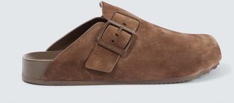 Balenciaga Sunday suede mules